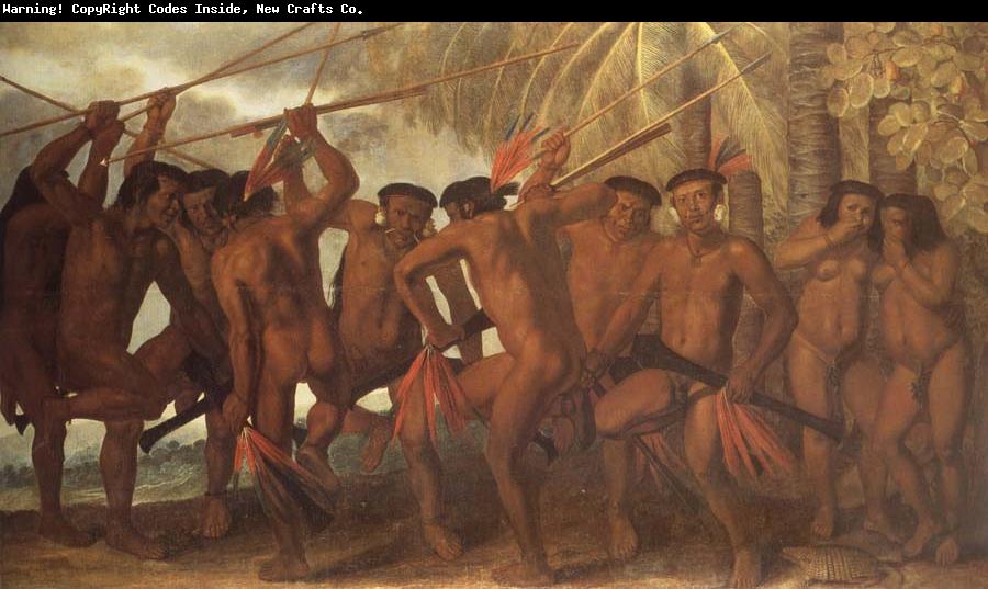 Albert Eckhout Krijgsdans of the Tapuya